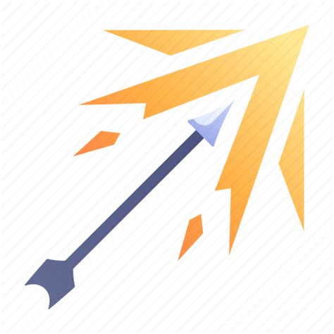 Arrow Bow Game Shoot Skill Swords Weapon Icon Download On