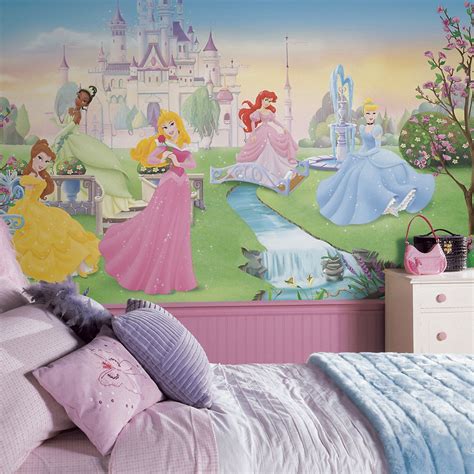 Disney Dancing Princess Wallpaper Mural Kohls Disney Wall Decals