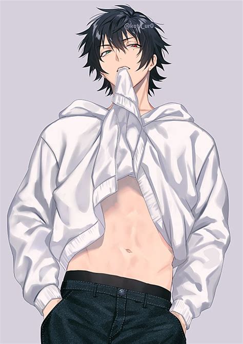 Pin By Nunu Sakura On Anime Guys Shirtless Hot Anime Guys