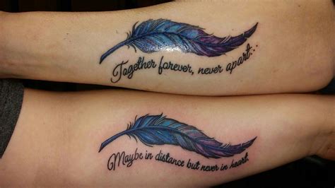 Friendship Feather Tattoo Feather Tattoos Feather Tattoo Tattoos
