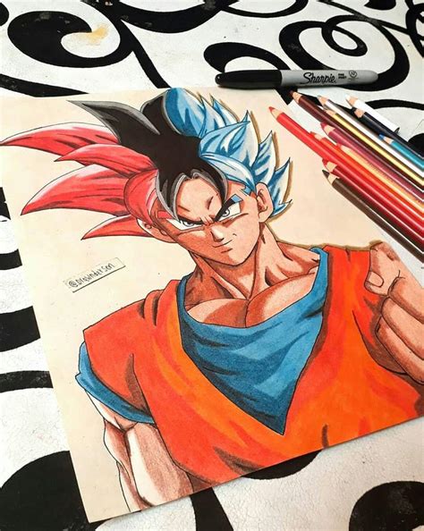 Dibujo Goku Y Sus Fases Dbs •arte Amino• Amino
