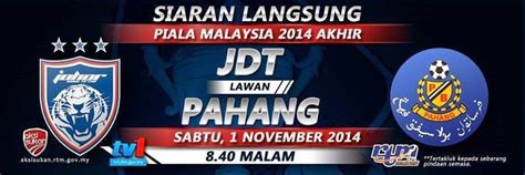 2nd half kita kelebihan 1 pemain tapi x byk peluang dicipta. Keputusan Live Streaming Pahang vs JDT Final Piala ...