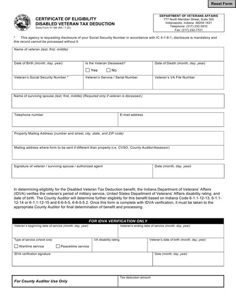 State Form 51186 Fill Out Sign Online And Download Fillable Pdf