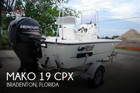 Used 2019 Mako 19 Cpx Bradenton Boats For Sale