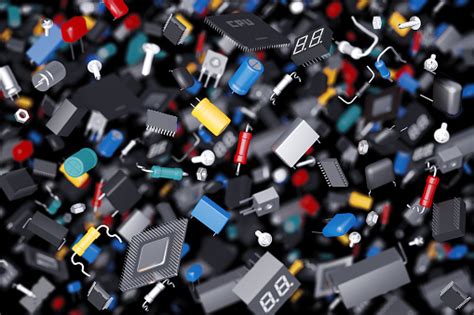 Many Electronic Components Stock Photo Download Image Now Istock