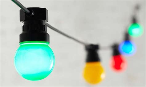 Solar Powered String Light Bulbs Groupon Goods