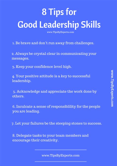 With their belief and strong leadership qualities, they gave a new dimension to the world of business. 8 Tips to Develop your Leadership Skills - Tips By Experts