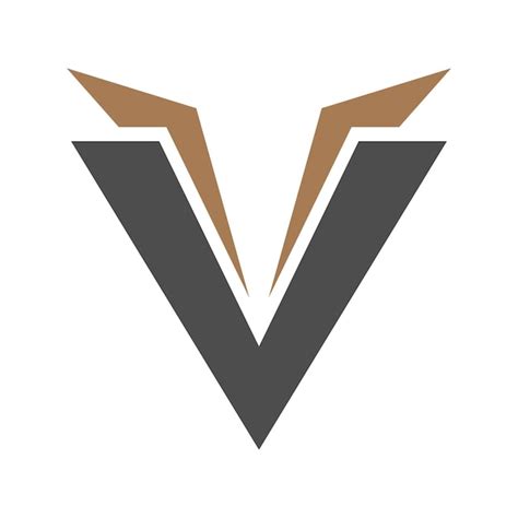 Premium Vector Letter V Logo Design Illustration