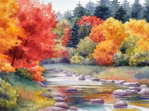 Janet Zeh Watercolours Watercolor Landscape Paintings Watercolor