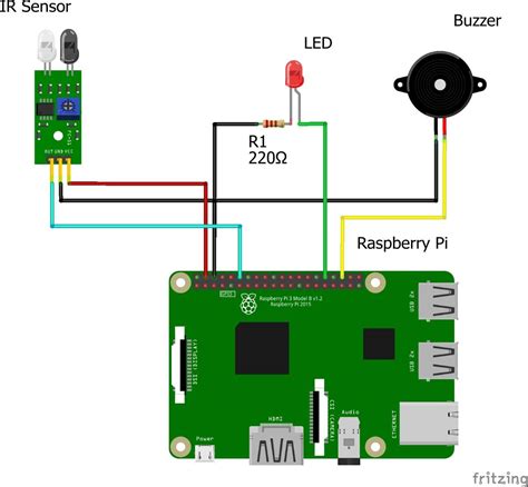 Raspberry Pi With Ir Sensor Lm Using Pyhton Raspberry Pi Tutorial