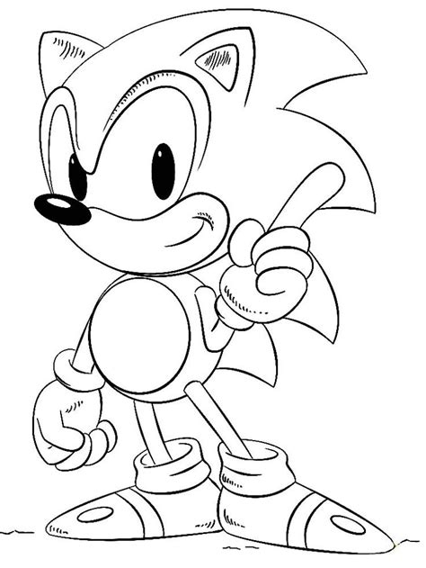 Sonic Coloring Pages Printable The Following Is Our Collection Of