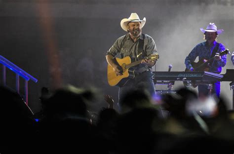 Garth Brooks Performs Before The Crowd At Allegiant Stadium On Friday