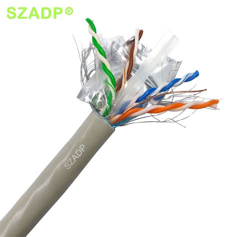 Cat6 Utp Sftp Ethernet Cat6 Lift Travelling Network Cable 50 Meter