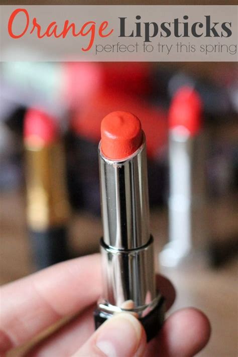 Orange Lipsticks To Try Beauty Makeup Hair Makeup Hair Beauty Makeup