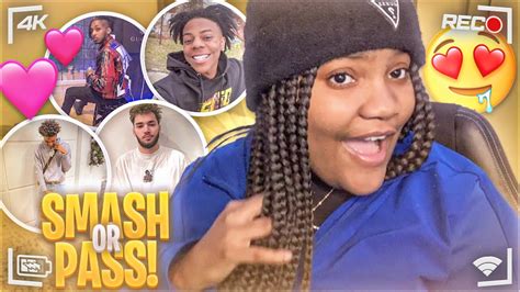 Smash Or Pass Male Youtuber Edition Ishowspeed Adin Ross Duke Dennis Ddg And More Youtube