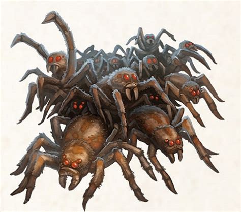 Spiders Dandd Rpg Monstros Personagens De Rpg