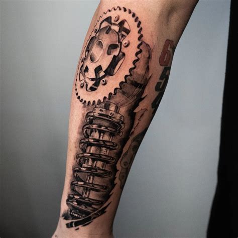 Bio Mechanical Arm Tattoo Black Rose Tattoo Shop