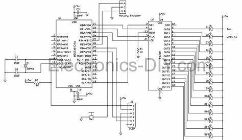 rotary shaft encoder circuit diagram