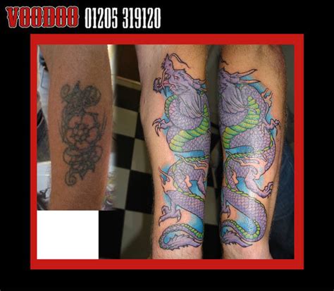 Dragon Cover Up Tattoo By Yayzus On Deviantart
