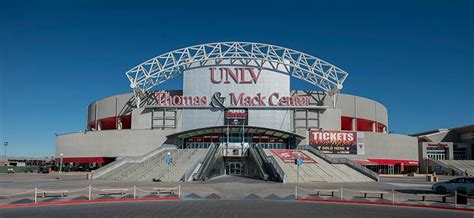 Unlv Thomas And Mack Center Multi Purpose Arena With Patriot And Integra