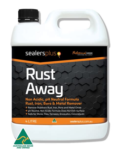 Rust Removal Metal Rust Remover Sealers Plus