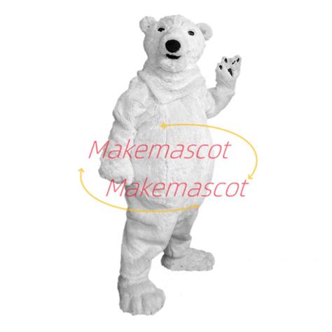 Polar Bear Lightweight Mascot Costume