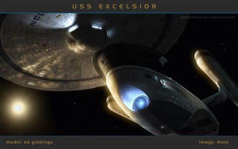 Uss Excelsior Wallpaper Darth Mojo Star Trek Trek Star Trek Images