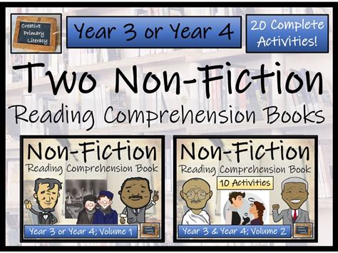 Lks2 Two Non Fiction Reading Comprehension Books Teaching Resources