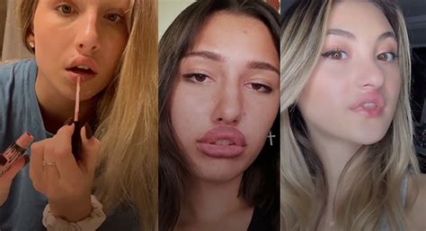 Tiktok Super Glue Lips Challenge El Reto Viral De Pegarse Los Labios My Xxx Hot Girl