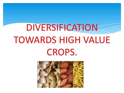 High Value Crops Cultivation