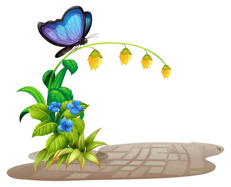 Free 277 Butterfly And Flower Svg Free SVG PNG EPS DXF File