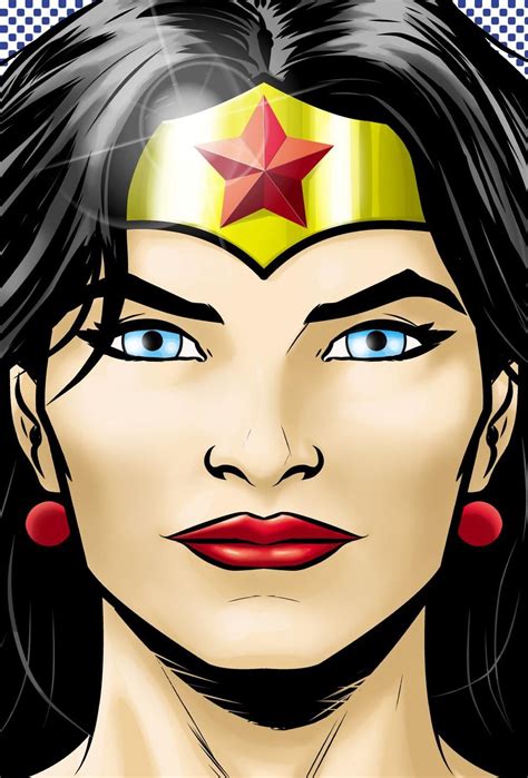 Wonder Woman Portrait Series By Thuddleston On Deviantart Cómic