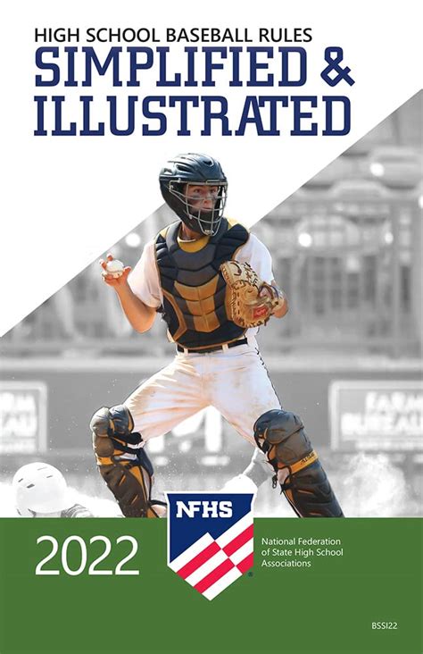 2022 Nfhs Baseball Rules Simplified And Illustrated National Federation