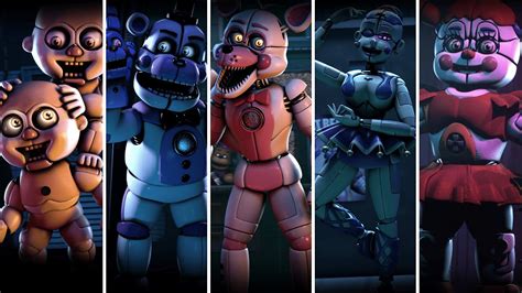 Fnaf Sister Location Voice Lines Animated Youtube