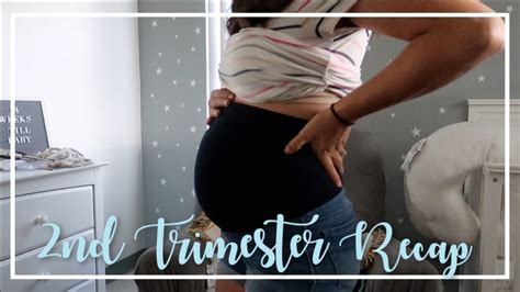 2nd trimester recap bump update youtube