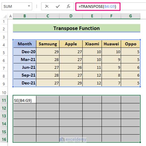 How To Switch Rows And Columns In Excel 5 Methods ExcelDemy