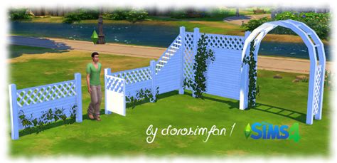 Sims 4 Old Fence