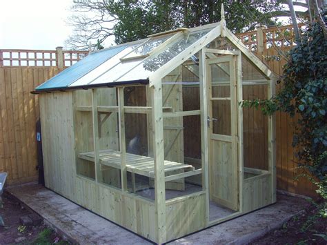 Swallow Kingfisher 6x6 Wooden Greenhouse 1000 Backyard Greenhouse