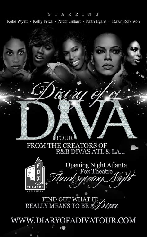 Nicci Gilbert Announces The Diary Of A Diva Tour Opening Thanksgiving