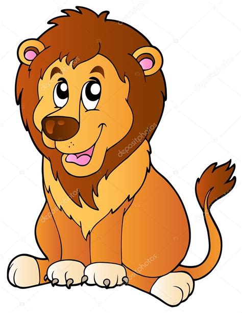 The general is holding a chain attached to a collar around the lion's neck who is wearing a military hat. Cartoon vergadering Leeuw — Stockvector © clairev #5515140