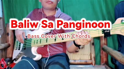 Baliw Sa Panginoon By Ptr Bheng Baldomaro Bass Cover With Chords Youtube