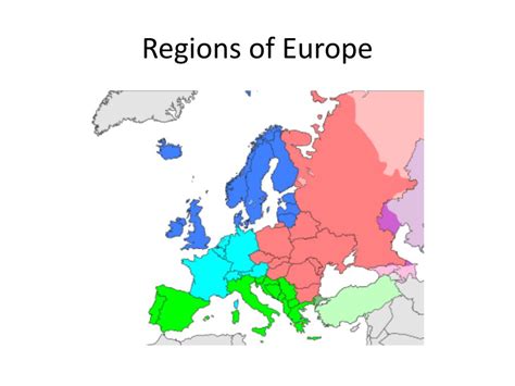 Ppt Regions Of Europe Powerpoint Presentation Free Download Id2039700