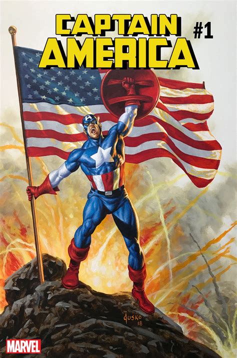 Captain America Comic Book Covers
