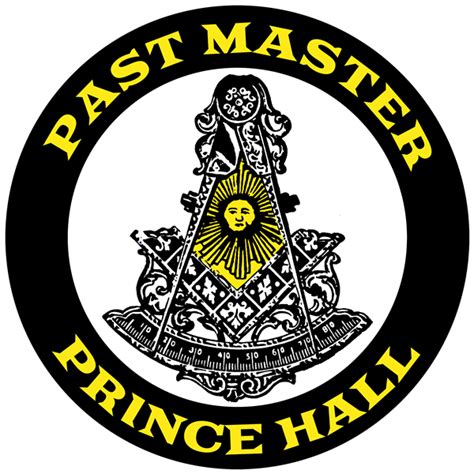 Prince Hall Past Master Auto Emblem