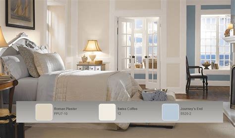 Looking for the best affordable farmhouse paint colors? "Roman Plaster" and "Swiss Coffee" by Behr | Home decor ...
