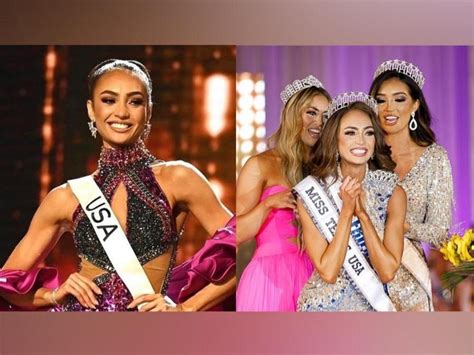 in photos meet filipino american r bonney gabriel the newly crowned miss universe 2022 gma