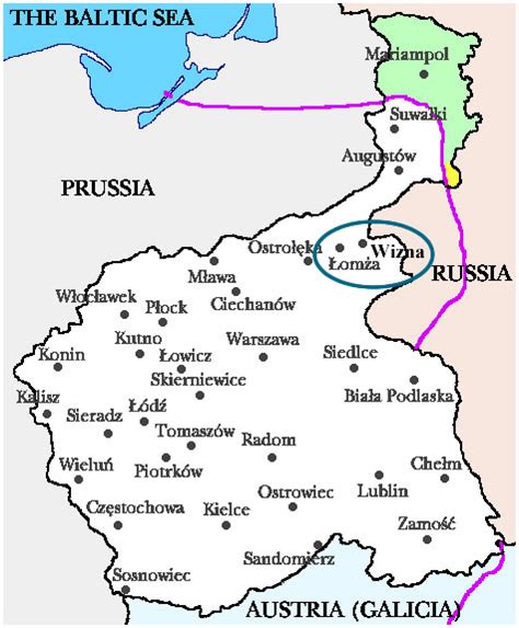 map of poland prussia
