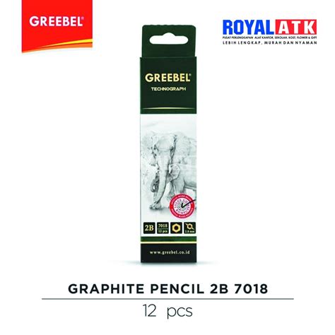 Jual Greebel Pensil Technograph 2b Hb Pcs Shopee Indonesia