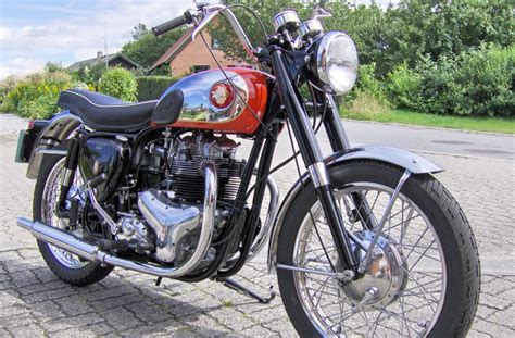 1956 Bsa A10 Road Rocket Classic Motorcycle Pictures