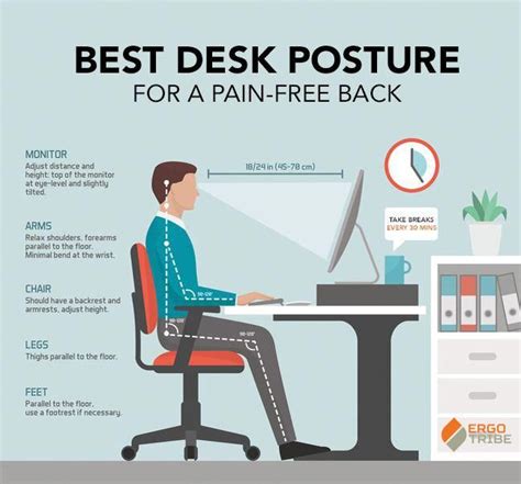 Finding the best office chair isn't as simple as just sitting in a chair. best desk posture infographic #bestcomputerchairs | Desk ...